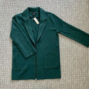 J.crew Sophie open-front sweater-blazer